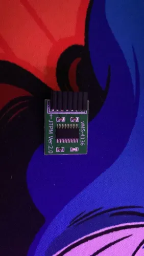 Módulo Tpm 2.0 Criptografia Segurança 14 Pinos Lpc Msi