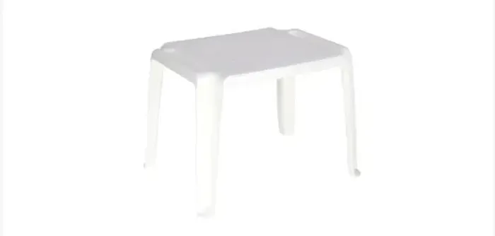 Mesa Infantil Tramontina Dona Chica em Polipropileno Branco