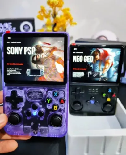 Console Portátil R36S com 15.000 jogos novo na caixa!