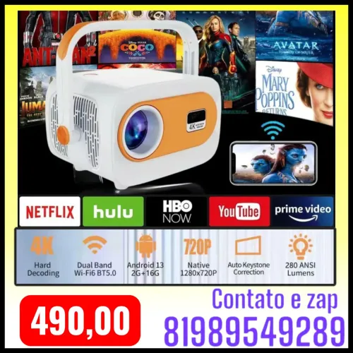 Projetor Portátil JY325