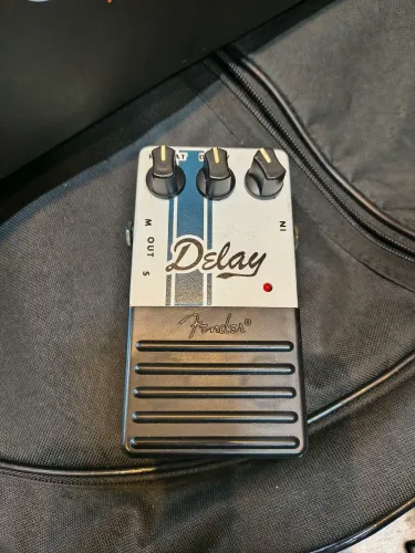 Pedal de guitarra fender delay pedal de afeito 