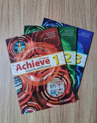 Livro Achieve, Student Book And Workbook - BOX COMPLETO