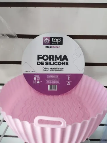 Forma de Silicone Antiaderente - Flexível e Reutilizável! (forma silicone bolo ? forma air