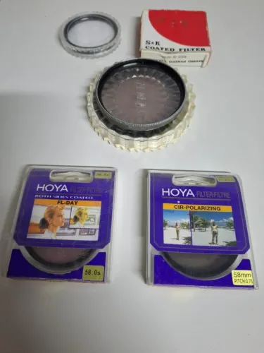 Filtros diversos para lentes de câmeras - no estado