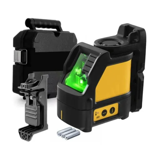 Nivel a Laser Verde Precisão 50m Linha cruzada de horizontal vertical Autonivelante