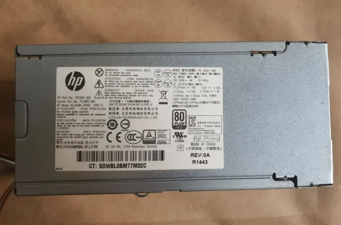 Fonte hp prodesk 600 g1 sff