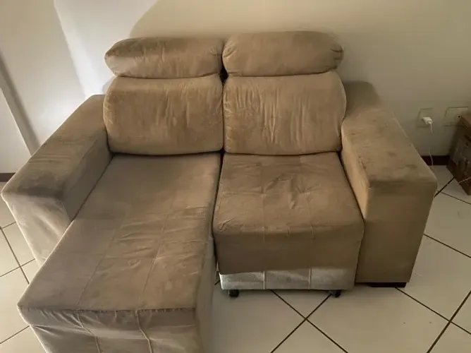 Sofá retrátil dois lugares - Vendo barato!