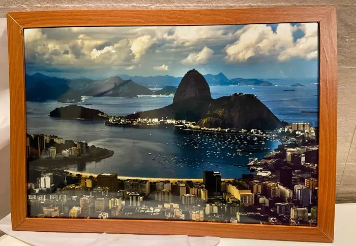 Quadro com moldura Enseada de Botafogo