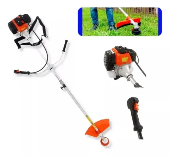 cortador roçadeira de grama bom-9201 52cc 2.8kw 1350min bomder