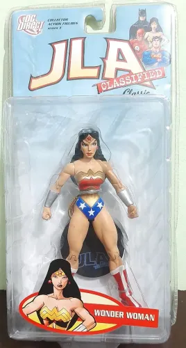 Boneco Action Figure Wonder Woman MULHER MARAVILHA JLA Classified