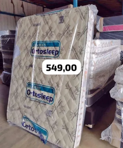 Cama box colchão d33 novA