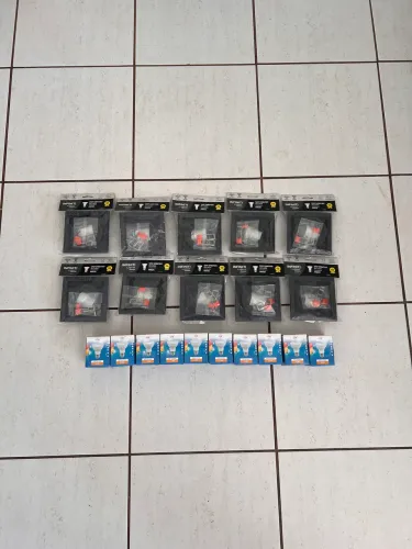 10 kits de suporte mais lâmpada dicróica para iluminação direcional