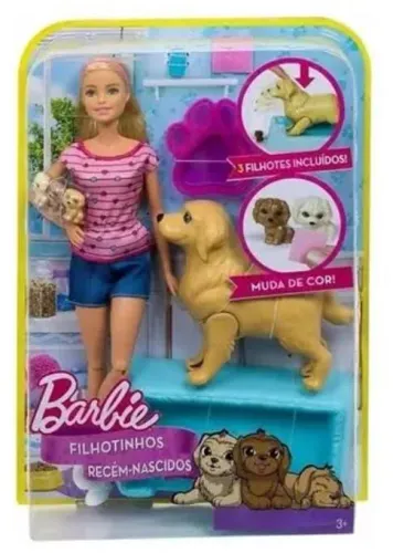 Barbie Filhotinhos Recém-Nascidos