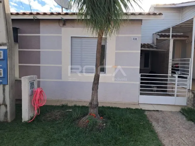 Casa à venda em Condomínio Moradas 2, São Carlos: 2 dormitórios, suíte, closet e garagem!
