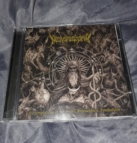 Cd necrofilosophy contemplations of the seven..