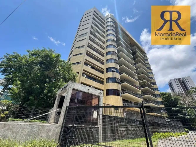 Apartamento com 4 dormitórios à venda, 297 m² por R$ 1.395.000,00 - Casa Forte - Recife/PE