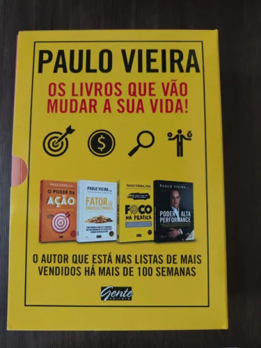 Box de livros paulo vieira