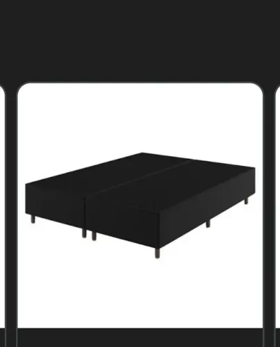 Base Cama Box Casal Queen 