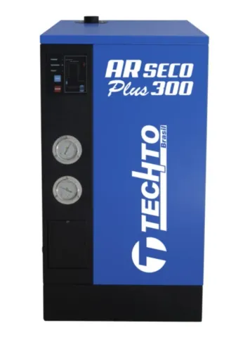 Secador de ar 300 pcm marca Techto pressão 12 Bar