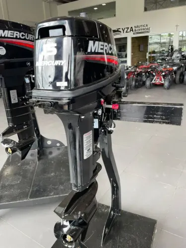 Motor 15hp super Mercury