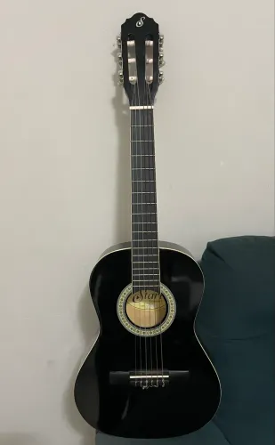 violao preto gianinni infantil n4