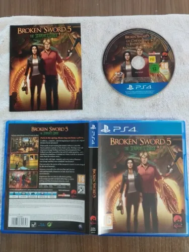 Broken Sword 5 The Serpents Curse - Completo - Original - PS4