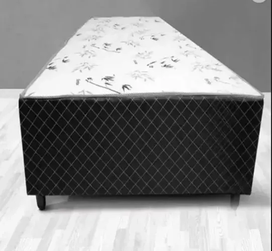 Cama Box de Solteiro Acolchoada