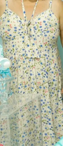 Vestido longo, tam.44