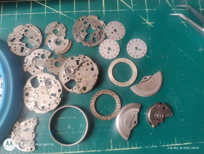 Peças diversas Seiko Bell Mattic 4006 - Favor vericar as fotos