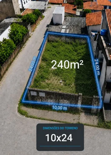 TERRENO A VENDA NA MARACANGALHA AO LADO AV. JÚLIO CESAR