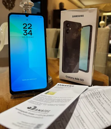 Samsung A06 5G - Impecável na garantia
