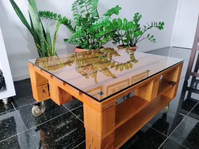 MESA DE CENTRO DE PALLET