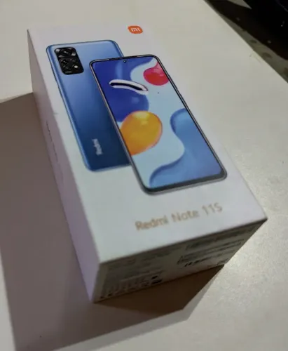 BRINDE + Smartphone Xiaomi Redmi Note 11s 128gb, Preto, Seminovo