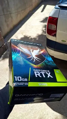 Placa de vídeo rtx 3080 10gb ddr6x quero na troca rtx 3070 ti auros mastre e meu sonho kkk