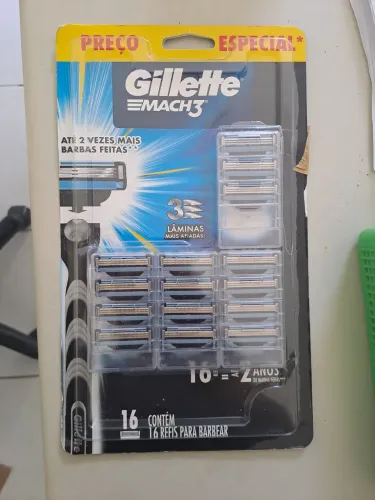 Carga Gillete Mach 3 Sensitive