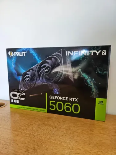 Placa de Vídeo Palit RTX 5060 Infinity 2 OC 8GB GDDR7 128-bit (LACRADA com NF)