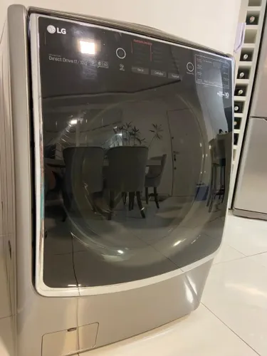 Lava e Seca LG 17kg Aço Escovado 220V