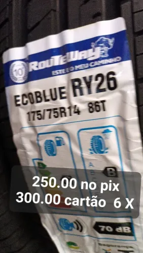 Pneus importados só 250 cada pix