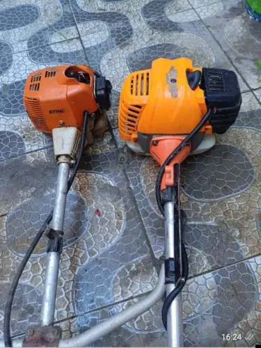 Tenho 2 máquina roçadeira 1 em ótimo estado e outra está precisando de um pequeno reparo 