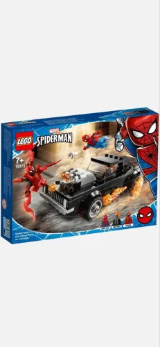 Lego 76173 Super Heroes Marvel Homem Aranha e Motoqueiro Fantasma vs. Carnificina - Novo