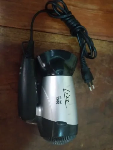 Mini secador de cabelo para viagem 