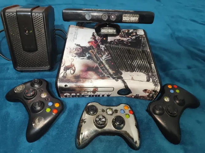 Xbox 360 edição call of duty black Ops I (raro)