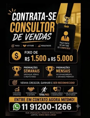 CONSULTOR DE VENDAS