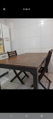 Mesael madeira maciça 6 lugares