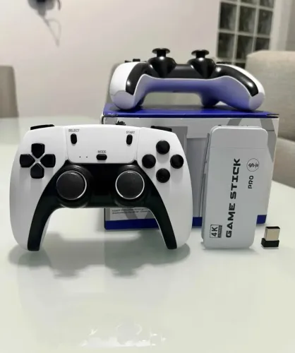Vídeo Game com 20000 Jogos + 2 Controles Sem Fio