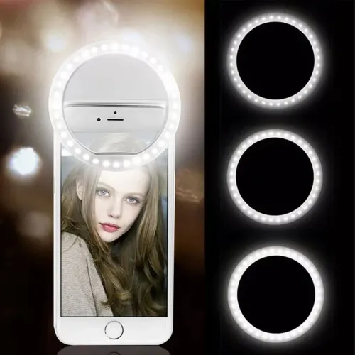 Anel de Luz para Celular Selfie Perfeita