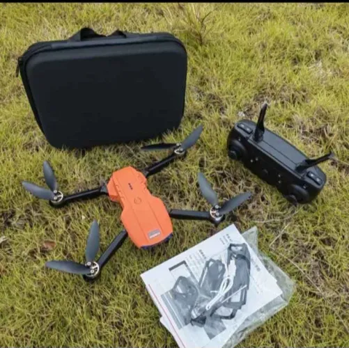 Vendo drone E99 Mini Camera 4K cor laranja