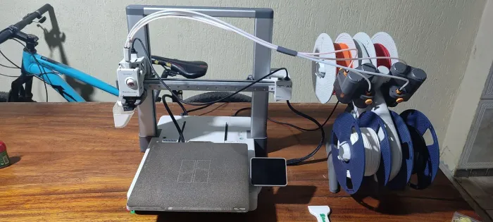 Impressora 3D bambu lab A1 combo+12 rolos de filamento