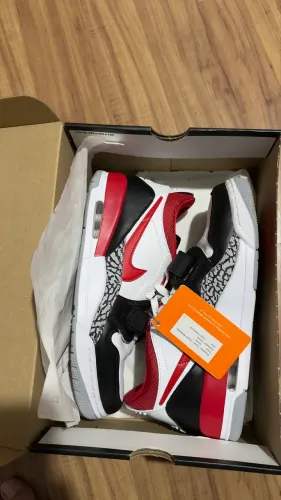Tênis Nike Jordan Legacy 312 Low Fire Red Original - Usado, na Caixa