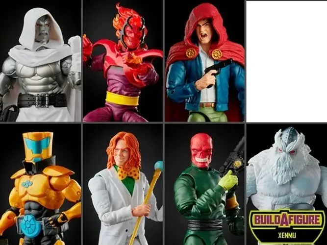 Marvel Legends Wave Xenmu (INCOMPLETA)